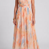 Elin | Soft Halter Midi Dress