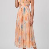 Elin | Soft Halter Midi Dress