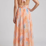 Elin | Soft Halter Midi Dress