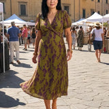 Virel | Relaxed Floral Midi Dress