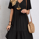 Annemarie™ - Elegant Dress with Belly Coverage