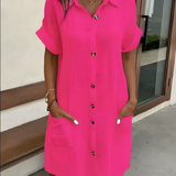 Mila | Casual Shirt Dress