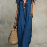 Camellia Bohemian Flowy Maxi Dress
