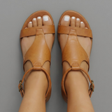 Alice™ | Orthopedic Vegan Leather Sandals