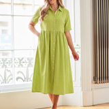 Rhiona Linen Shirt Dress