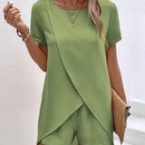 AMALIA™ – Elegant Summer Co-ord Lounge Set