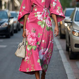 ROBIN | ELEGANT FLORAL DRESS