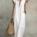Camellia Bohemian Flowy Maxi Dress