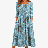 Felicia - Coastal Garden Pocket Maxi Dress