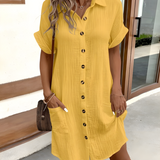 Mila | Casual Shirt Dress