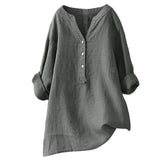 Veronique™ Elegant V-Neck Blouse