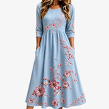 Pei Ling - Sky Blossom Weekend Midi Dress