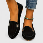 Siti | Classic Turquoise Moccasins