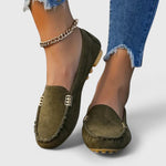 Siti | Classic Turquoise Moccasins