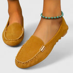 Siti | Classic Turquoise Moccasins