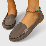 Siti | Classic Turquoise Moccasins
