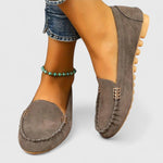 Siti | Classic Turquoise Moccasins