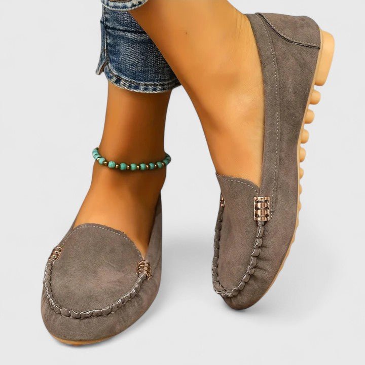 Siti | Classic Turquoise Moccasins