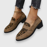Qistina | Animal-Print Loafers