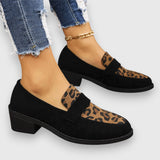 Qistina | Animal-Print Loafers
