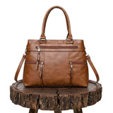 Rachele's Multi-Zip | Shoulder Bag
