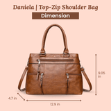 Rachele's Multi-Zip | Shoulder Bag