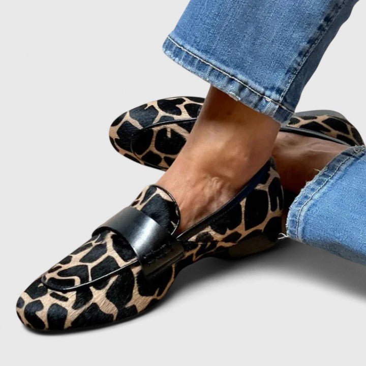 Siew Ling | Animal-Print Loafers