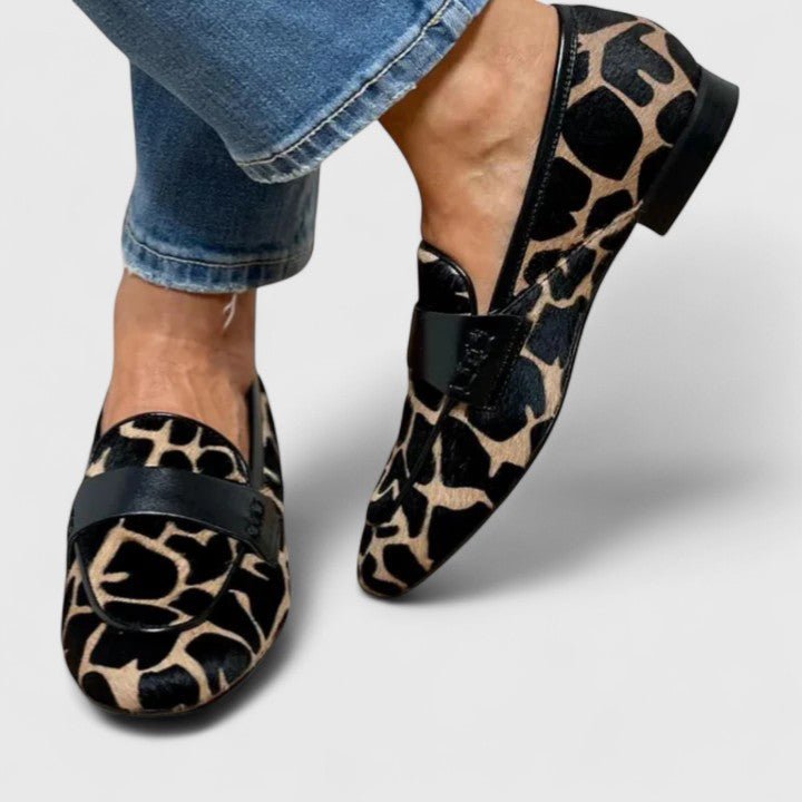 Siew Ling | Animal-Print Loafers
