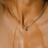Zaria Necklace in Gold
