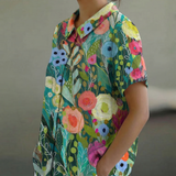 Daisy | Watercolor Floral Shirt