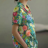 Daisy | Watercolor Floral Shirt