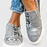 Pei Wen | Patchwork Slip-On Shoes