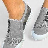 Pei Wen | Patchwork Slip-On Shoes