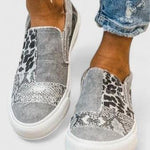 Pei Wen | Patchwork Slip-On Shoes