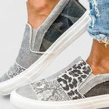 Pei Wen | Patchwork Slip-On Shoes