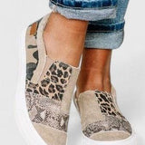 Pei Wen | Patchwork Slip-On Shoes