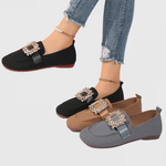 Li Xuan | Buckle-Detail Black Loafers