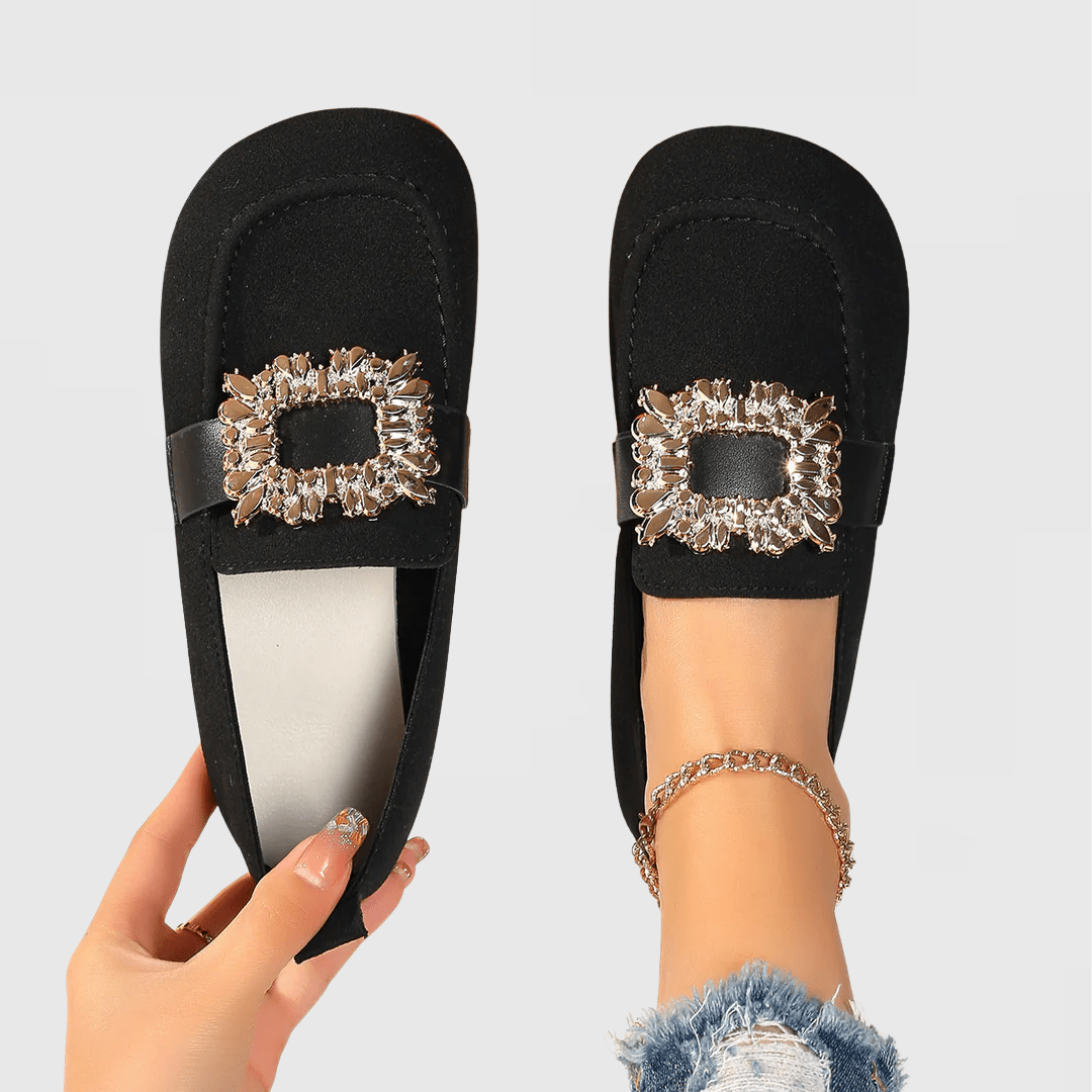 Li Xuan | Buckle-Detail Black Loafers