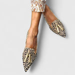Xin Yi | Animal-Print Loafers