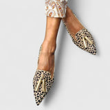 Xin Yi | Animal-Print Loafers
