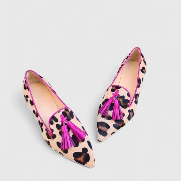 Xin Yi | Animal-Print Loafers