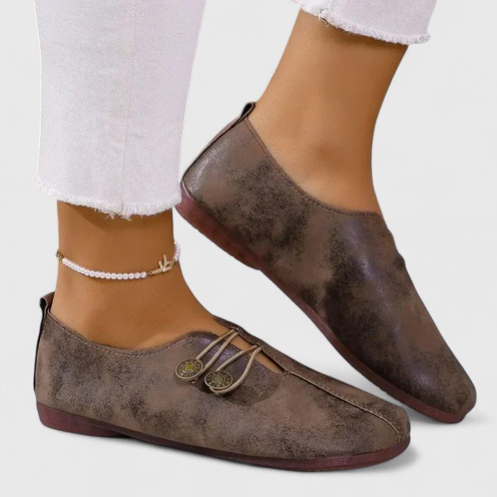 Sofea | Classic Beige Loafers