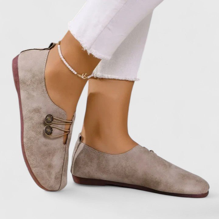 Sofea | Classic Beige Loafers