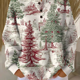 Celine | Winter Landscape Pullover