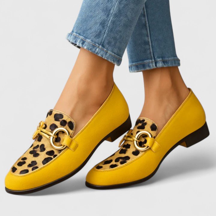 Yun Xuan | Animal-Print Loafers