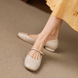 Amirah™ | Strap Flat Shoes
