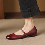Amirah™ | Strap Flat Shoes