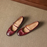 Amirah™ | Strap Flat Shoes