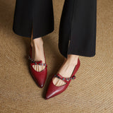 Jolene™ | Pointed Toe Flat Shoes