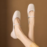 Amirah™ | Strap Flat Shoes